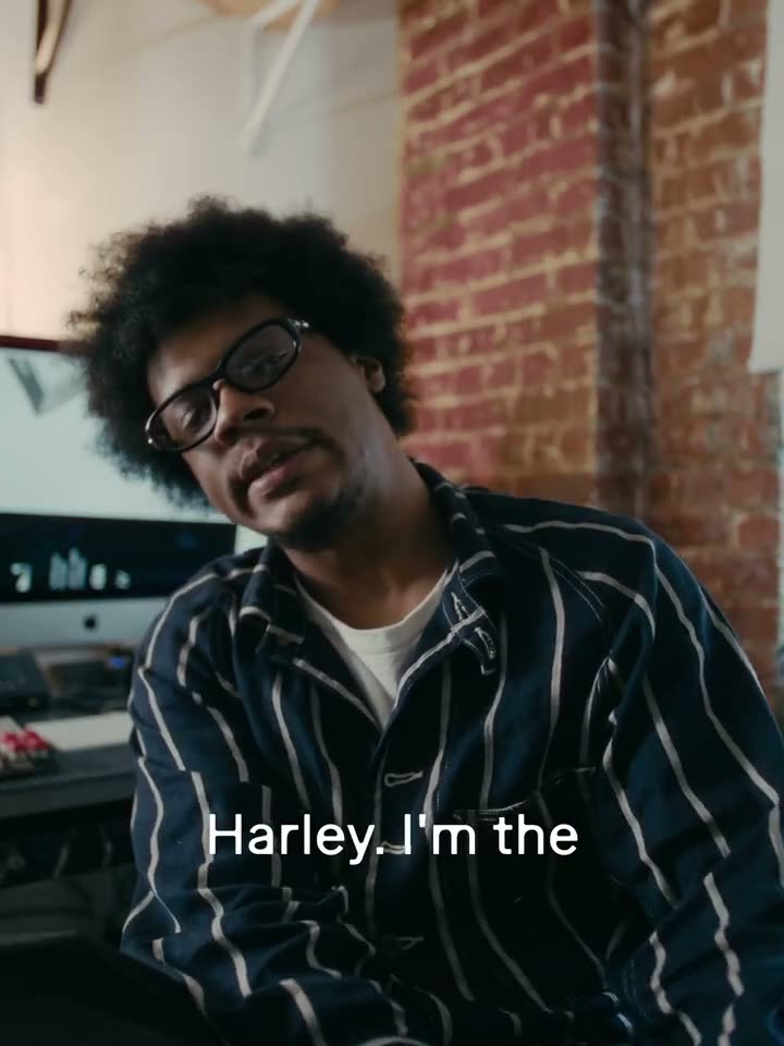 Marcus Harley introducing himself in the studio